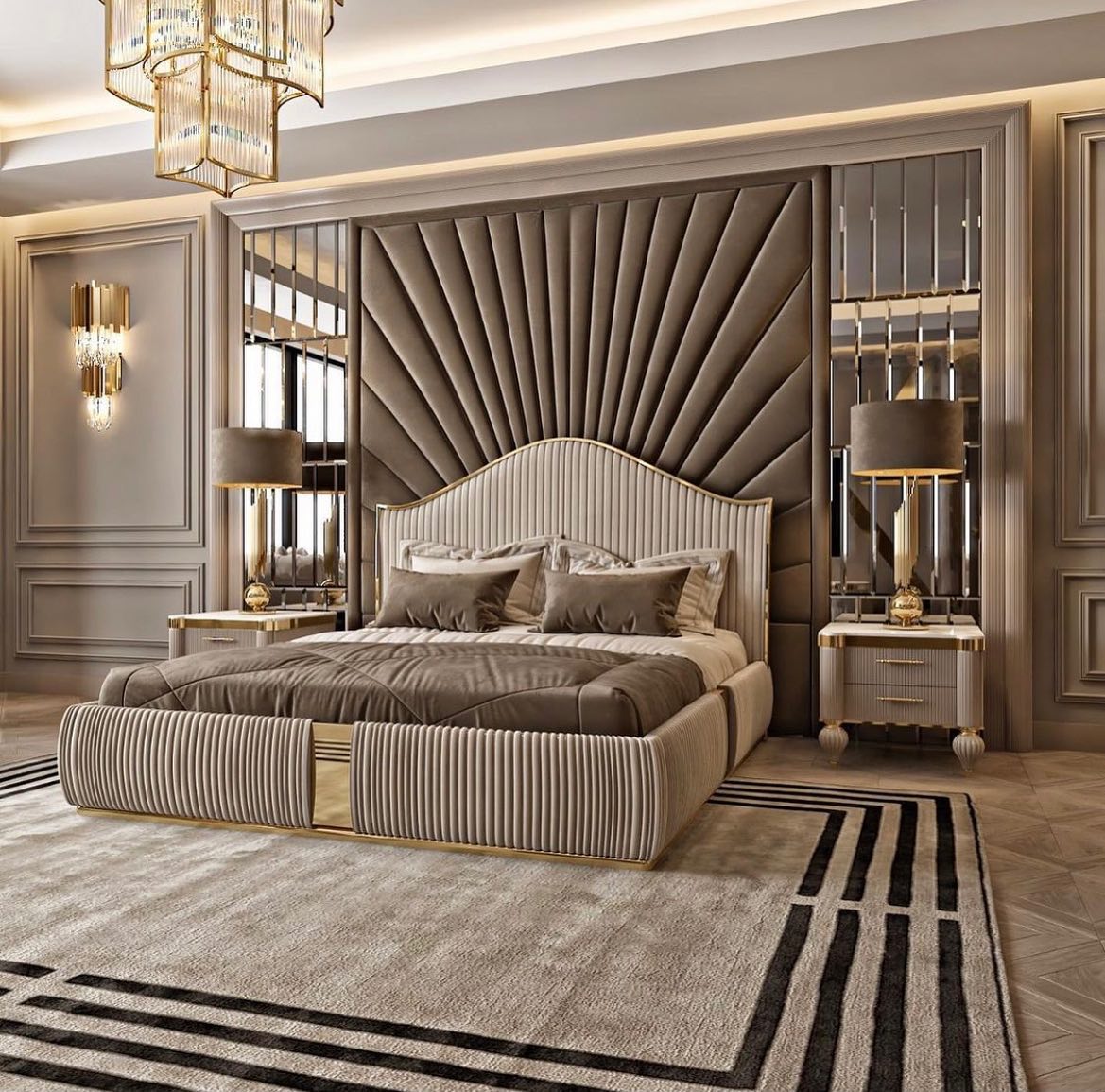 5. Moonlit Serenity: the Bedside Lamp with a Glowing Orb Accent