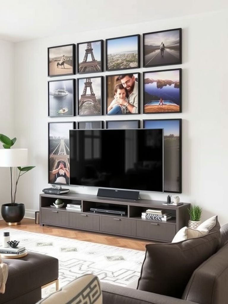 26 Living Room Photo Wall Ideas