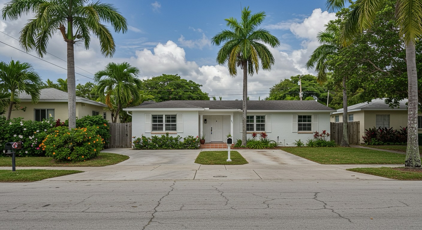 21. Vibrant Hydrangea Border with Rustic Stone Pathway and Aged Wooden Bench