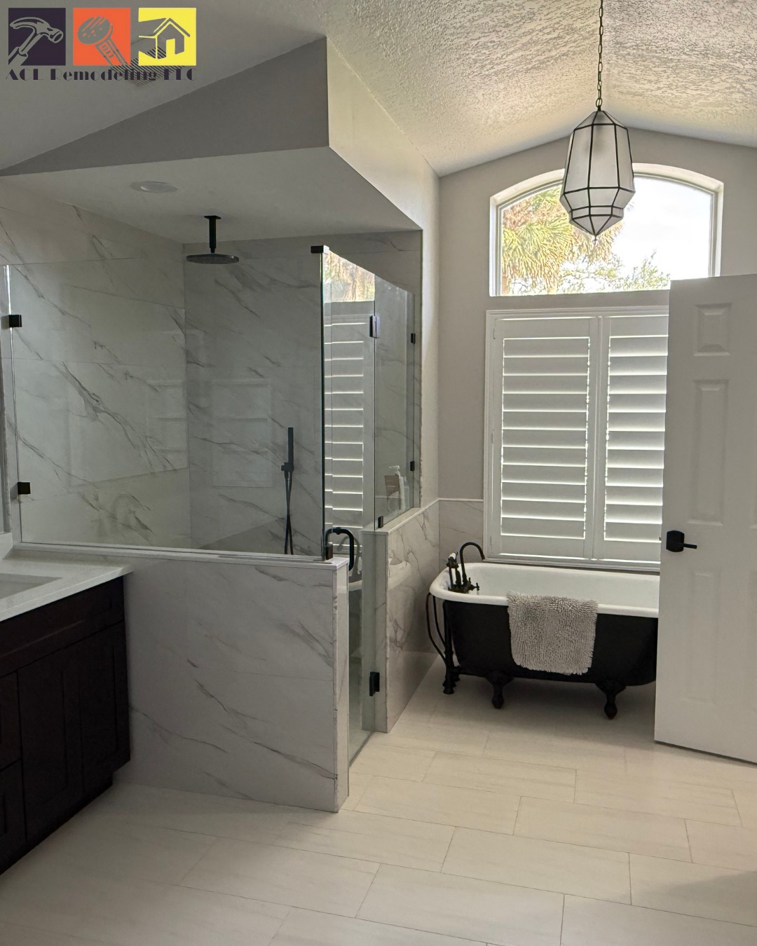 26. Midnight Mosaic Tiles and Monochrome Drama: the Ultimate Minimalist Retreat