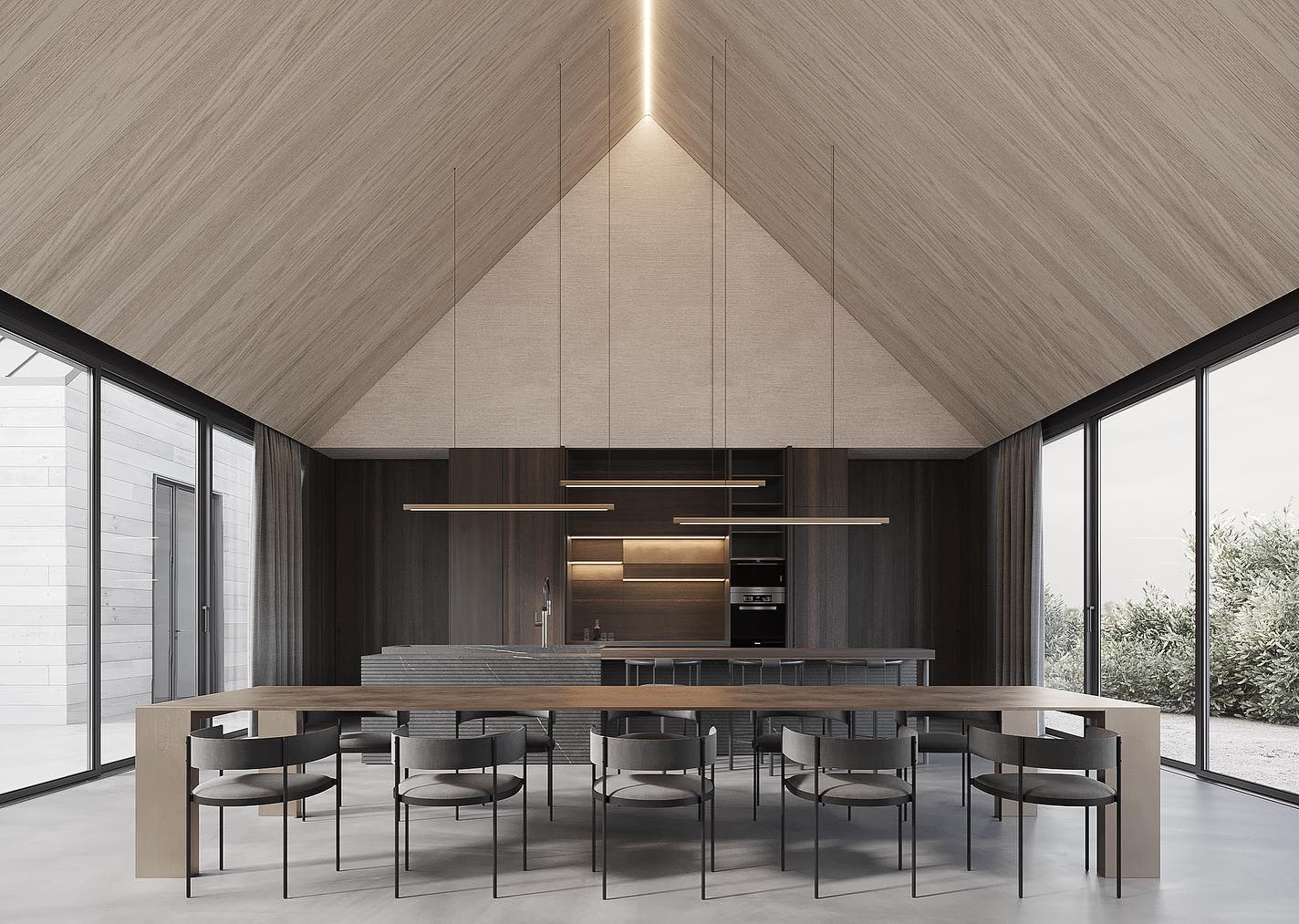 9. a Sunlit Haven with a Geometric Dance Of Furniture and Art