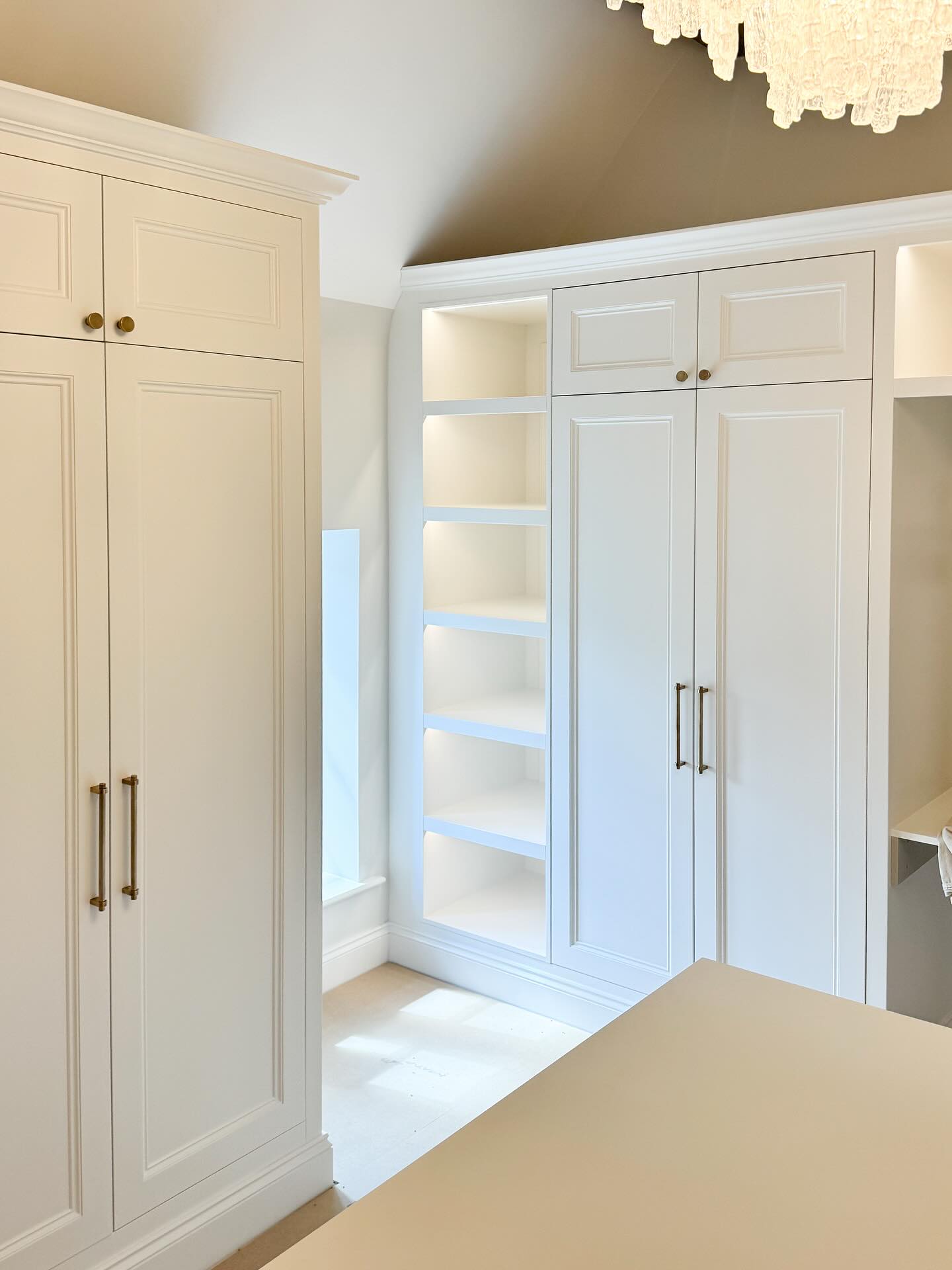 9. a Symphony Of Curves and Symmetry: the Elliptical Elegance Of a Walk-in Wardrobe