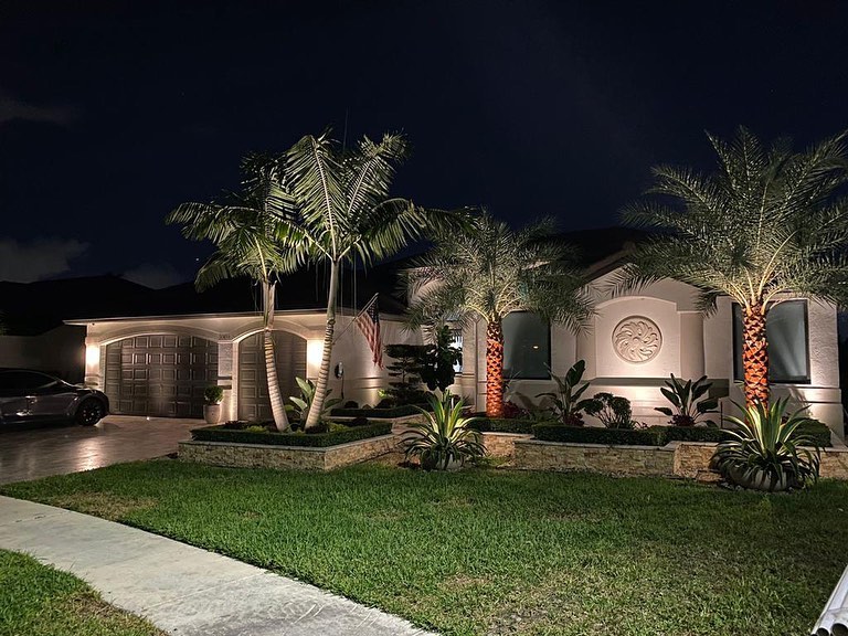 17. Moonlit Mangrove Reflections: a Tranquil Backyard Oasis