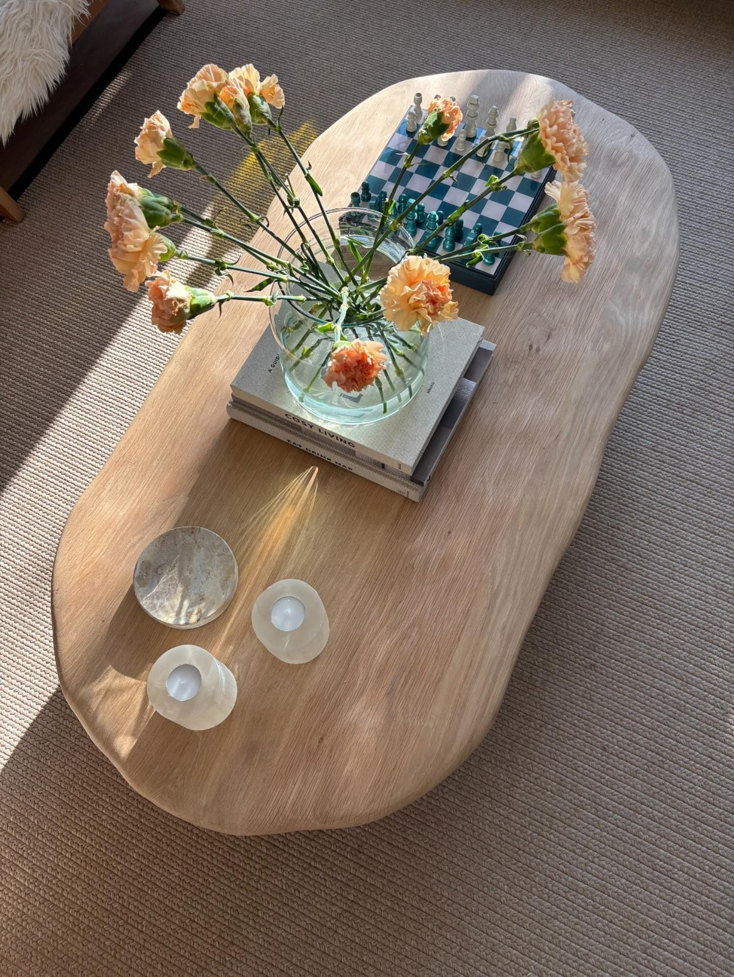 12. Coffee Beans and Cacti: a Rustic Desert Oasis on Your Table