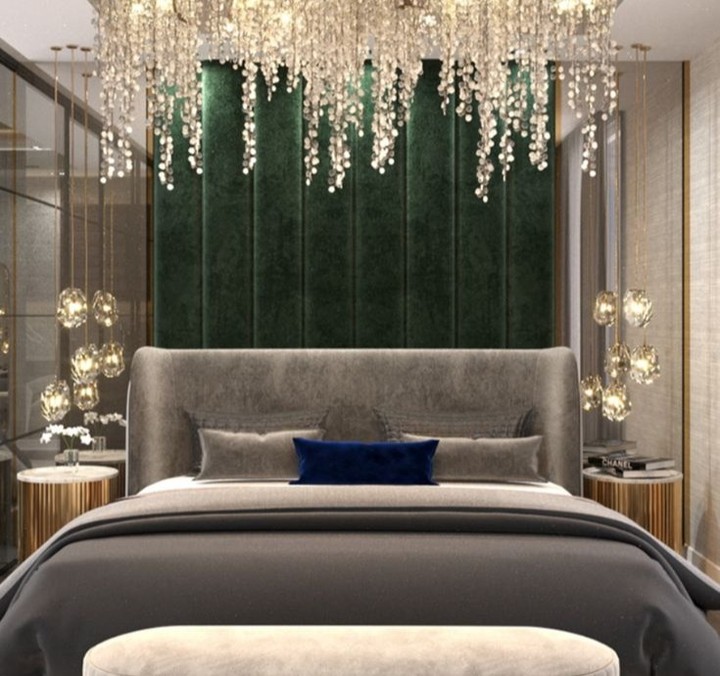 33. Moonlit Canopy Over Vintage Trunk: a Bedroom Escape