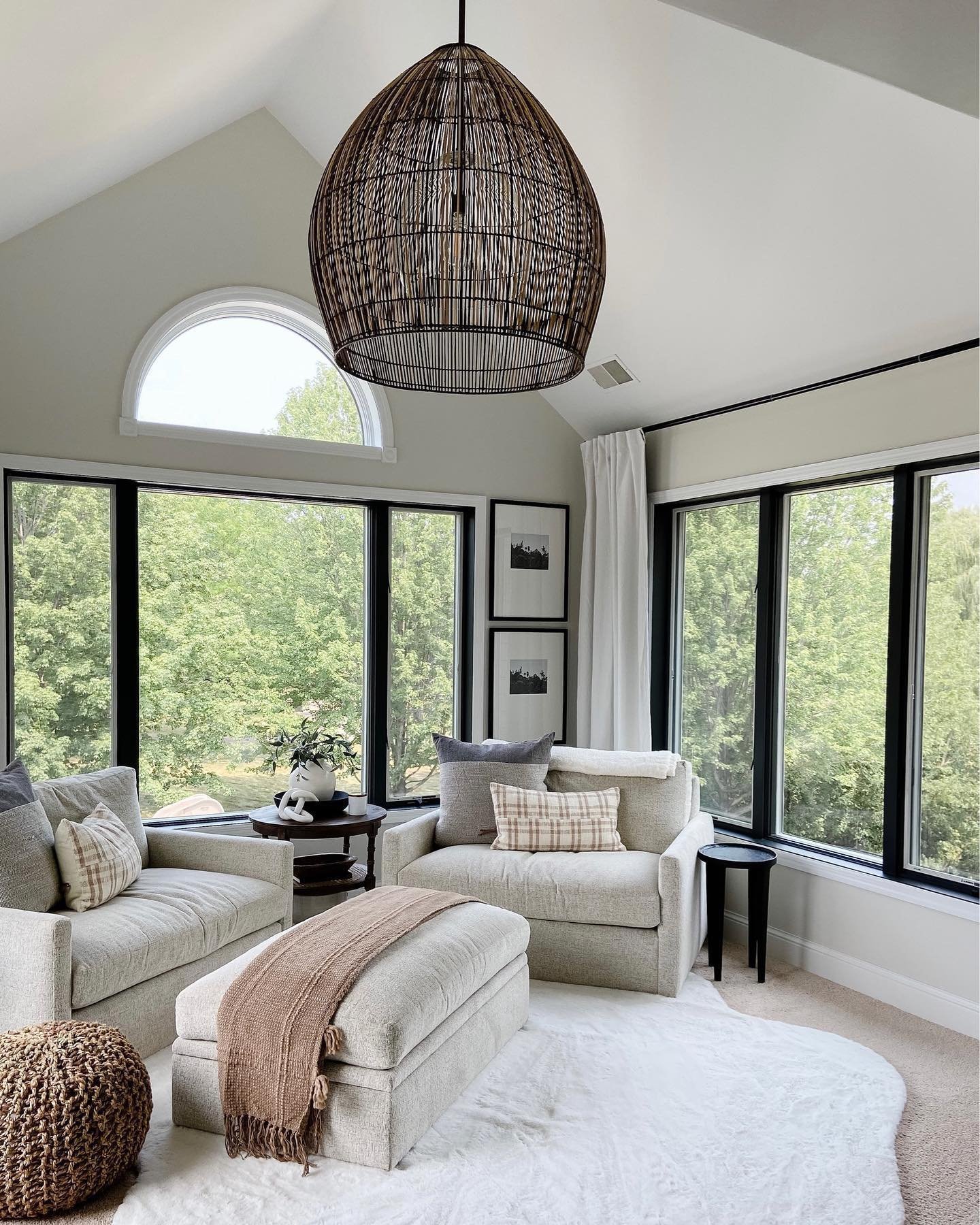 7. Tangerine Dream: a Sunroom with Terra Cotta Tiles and Lush Green Foliage