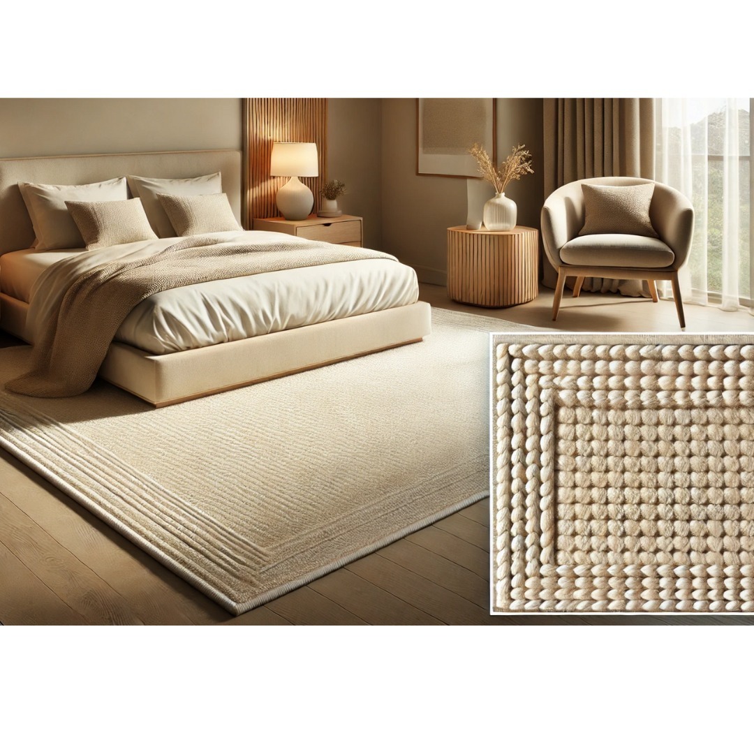 22. Soft Lavender Hues and Geometric Patterns: a Bedroom Retreat