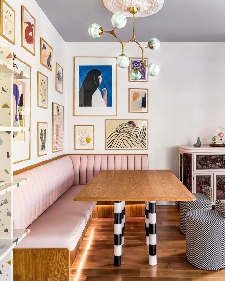 13. a Tapestry Of Memories Woven with Vintage Frames and Dried Lavender