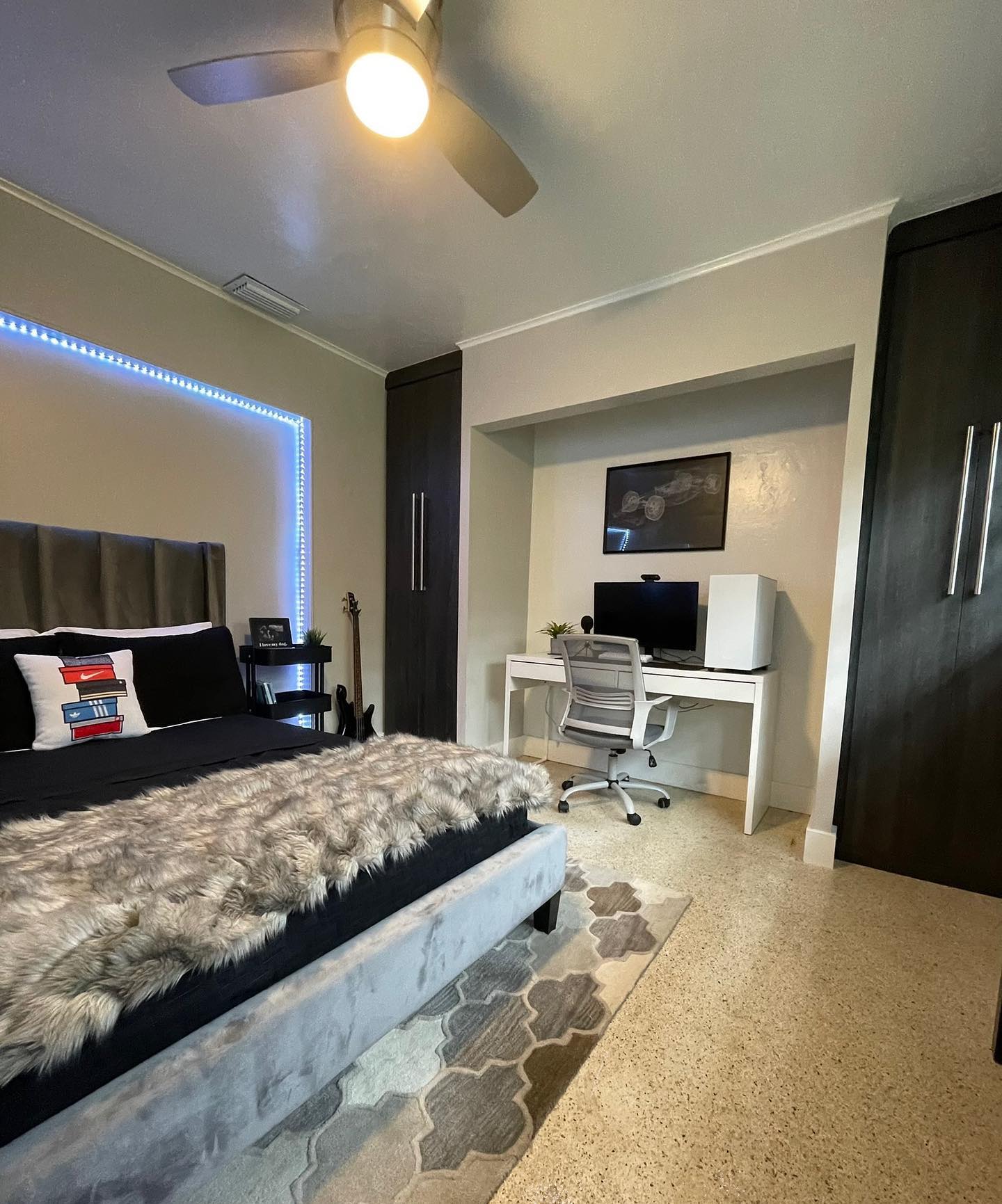 4. Surfboard Skateboard Fusion: the Ultimate Teen Hangout Nook