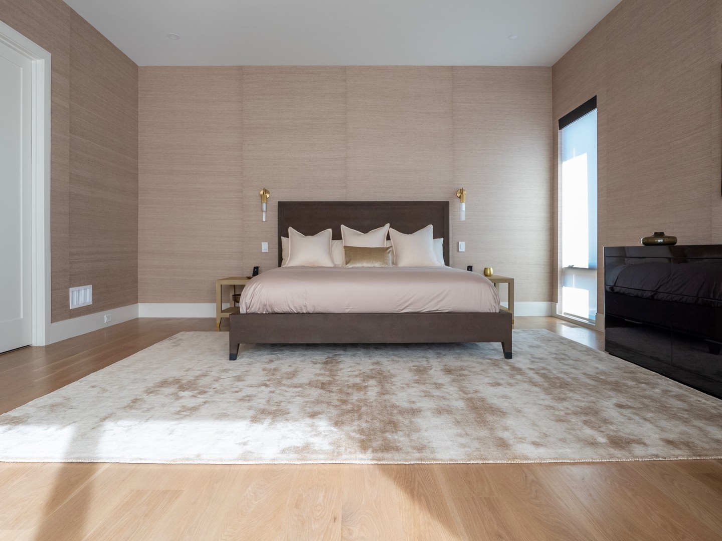 9. a Crimson Cascade Of Geometric Intricacy on Midnight Blue