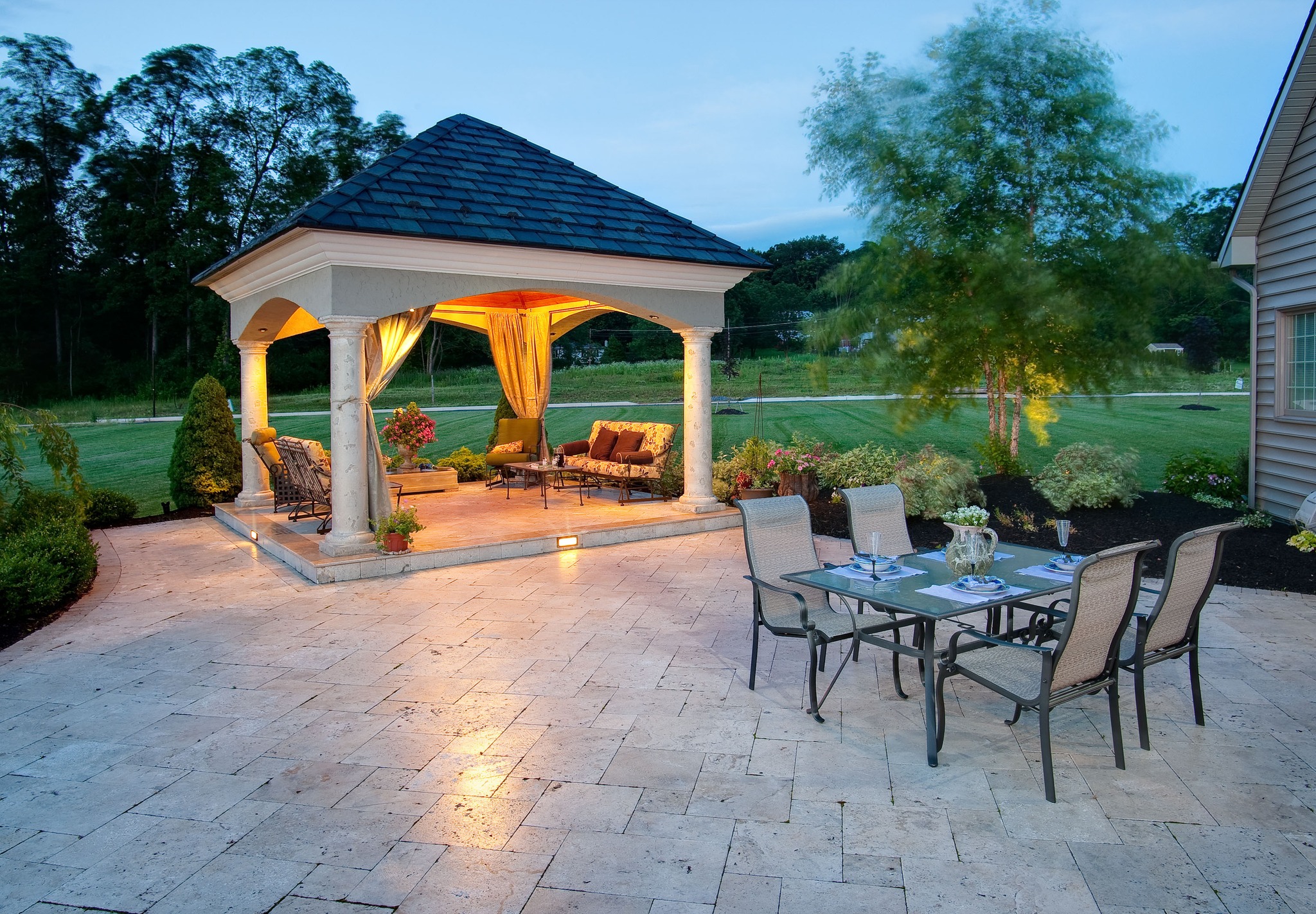 22. a Lattice Of Light and Leaves: the Sun-dappled Pavilion Escape