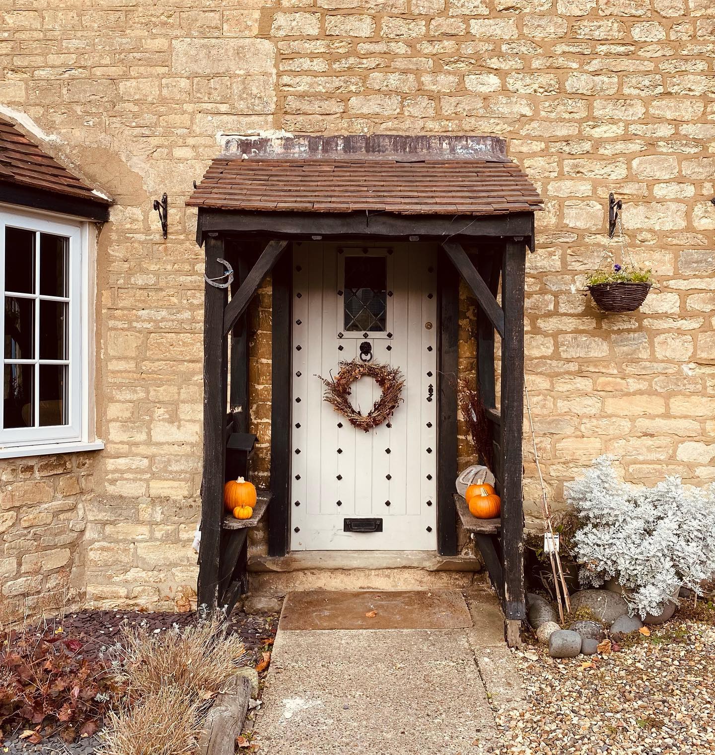 7. Spooky Silhouette Of a Witch on a Crescent Moon with Cobwebs