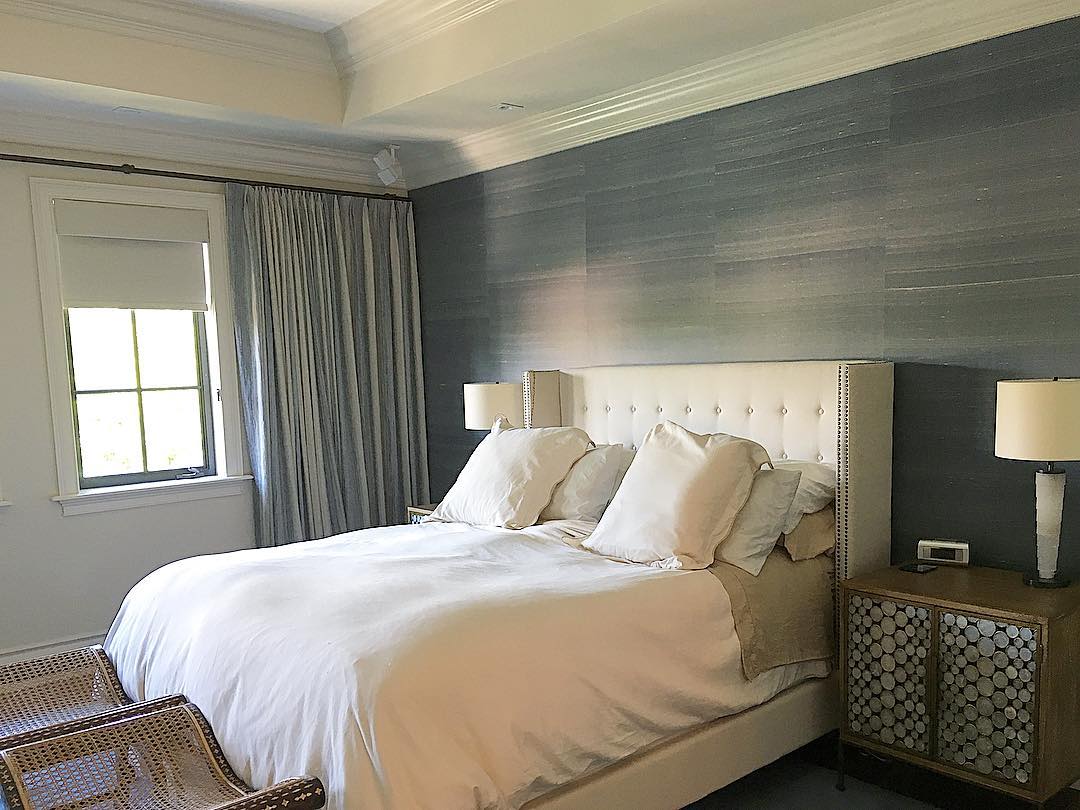 28. a Tapestry Of Plum and Pewter with Geometric Intrigue