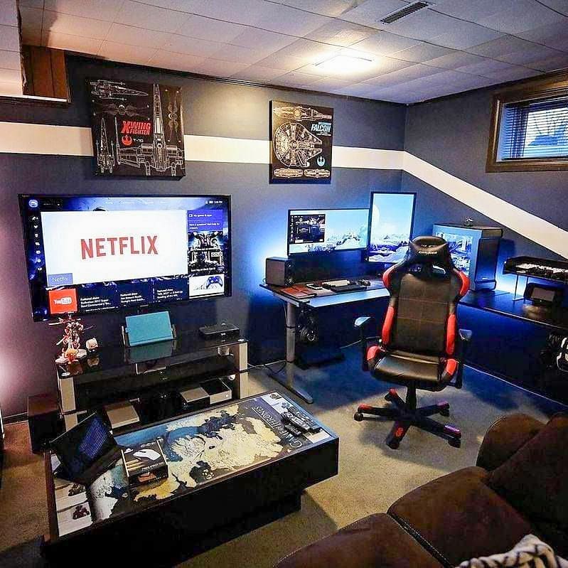 6. Neon Circuitry Glow: Led Strips and Fiber Optics Transforming a Gaming Desk