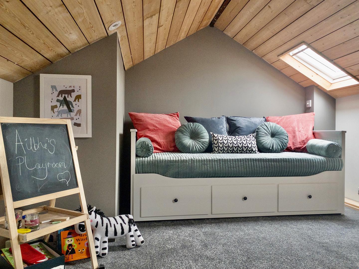 2. the Sunlit Canopy and Rattan Daybed Nook with Boho Throw Pillows