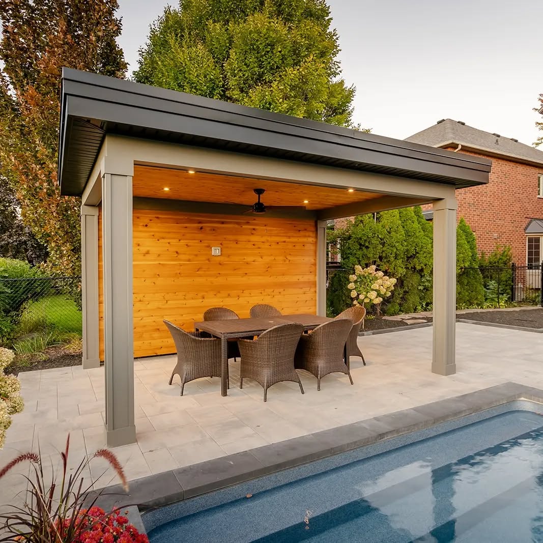 7. Sunlit Trellis Archway with Climbing Roses and Wooden Swing