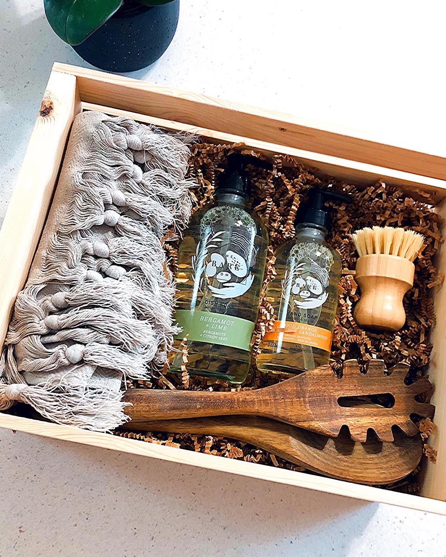 9. a Wicker Wonderland Of Wooden Spoons and Dried Lavender