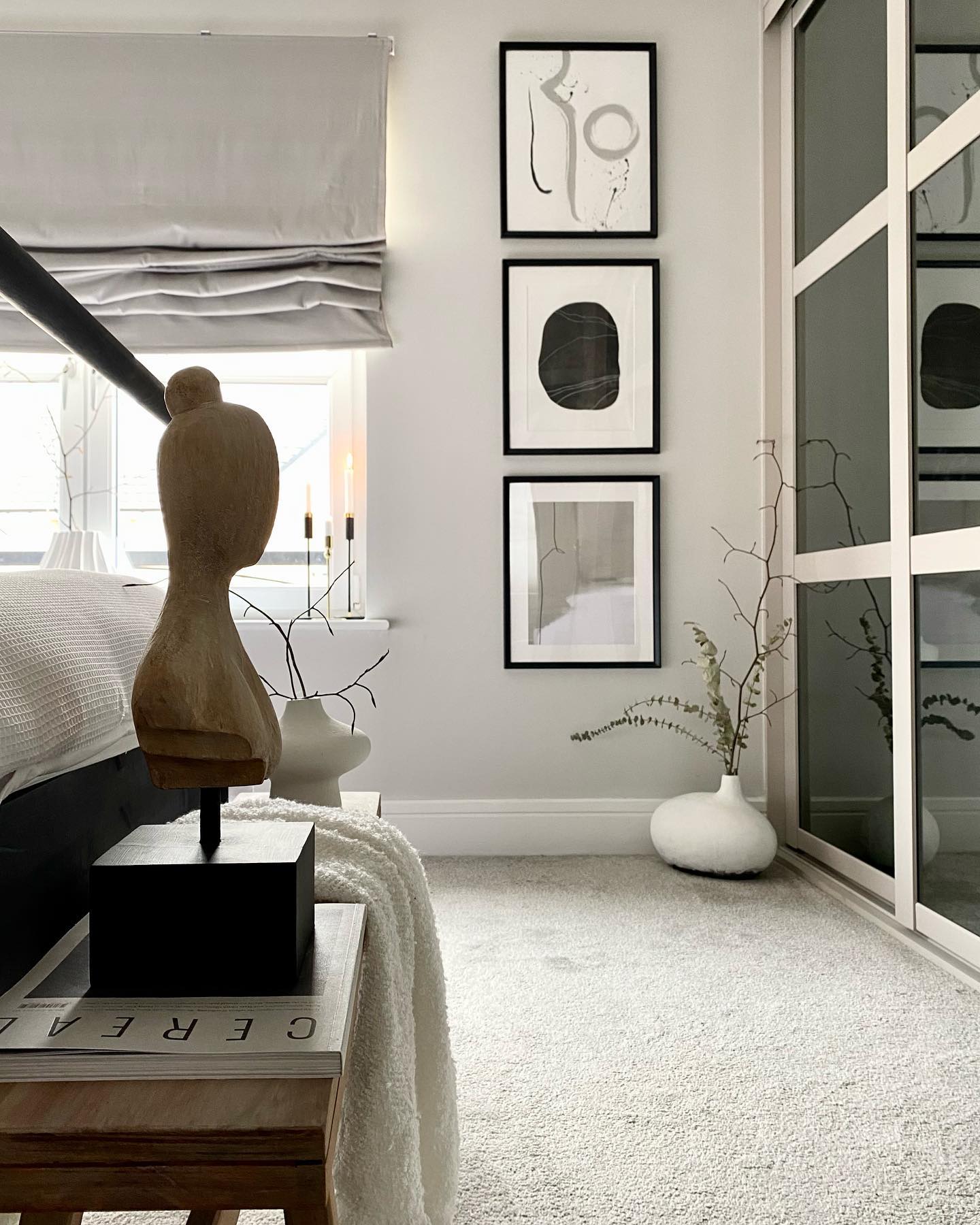 21. a Cozy Nook with a Geometric Twist: Hexagonal Shelves and Woven Textures