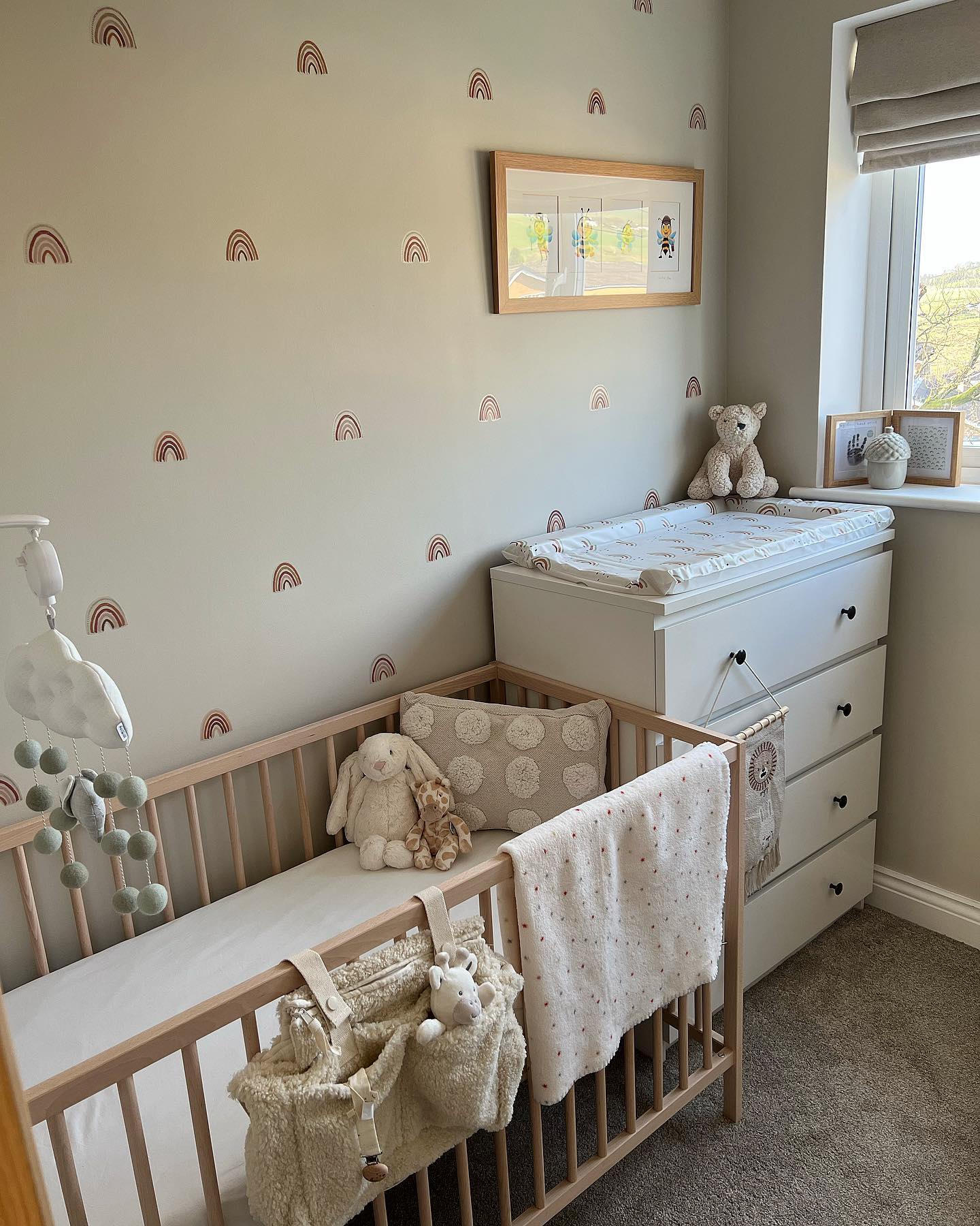 28. a Whimsical Ballet Of Butterflies and Blossoms on Pale Blue