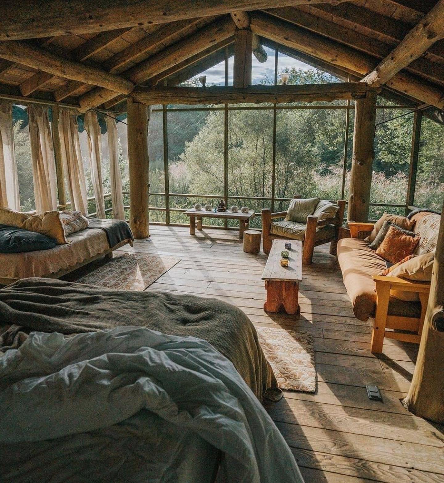 12. a Tapestry Of Teal and Timber with Geometric Wall Accents