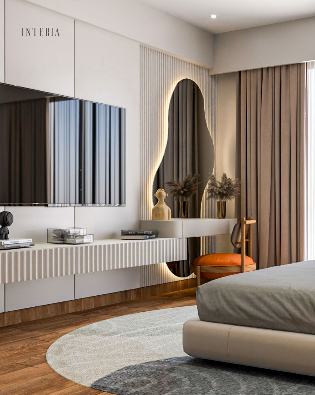 10. a Ballet Slipper on a Glass-topped Vanity with a Crystal Drop Light