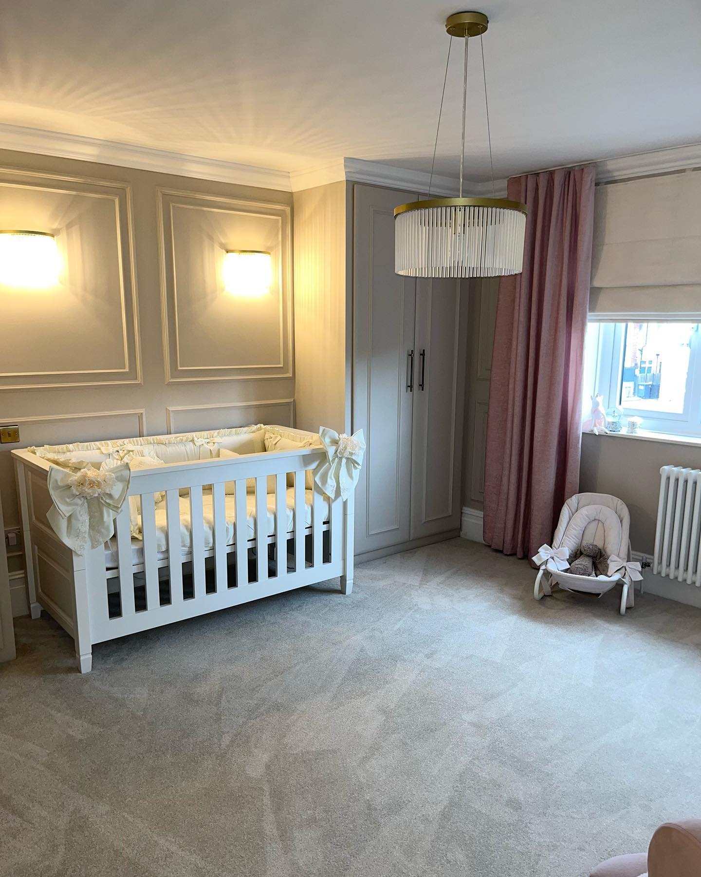 35. a Whimsical Wonderland with a Canopy Of Clouds and a Starry Mobile