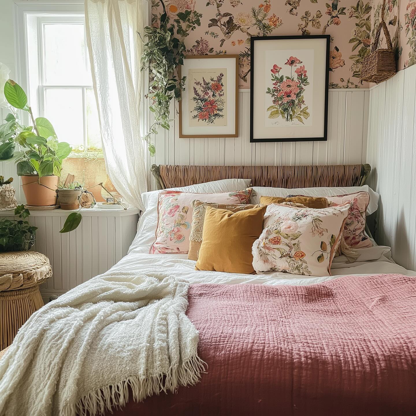 12. the Whimsical Dance Of Lavender and Lace on a Vintage Canopy Bed