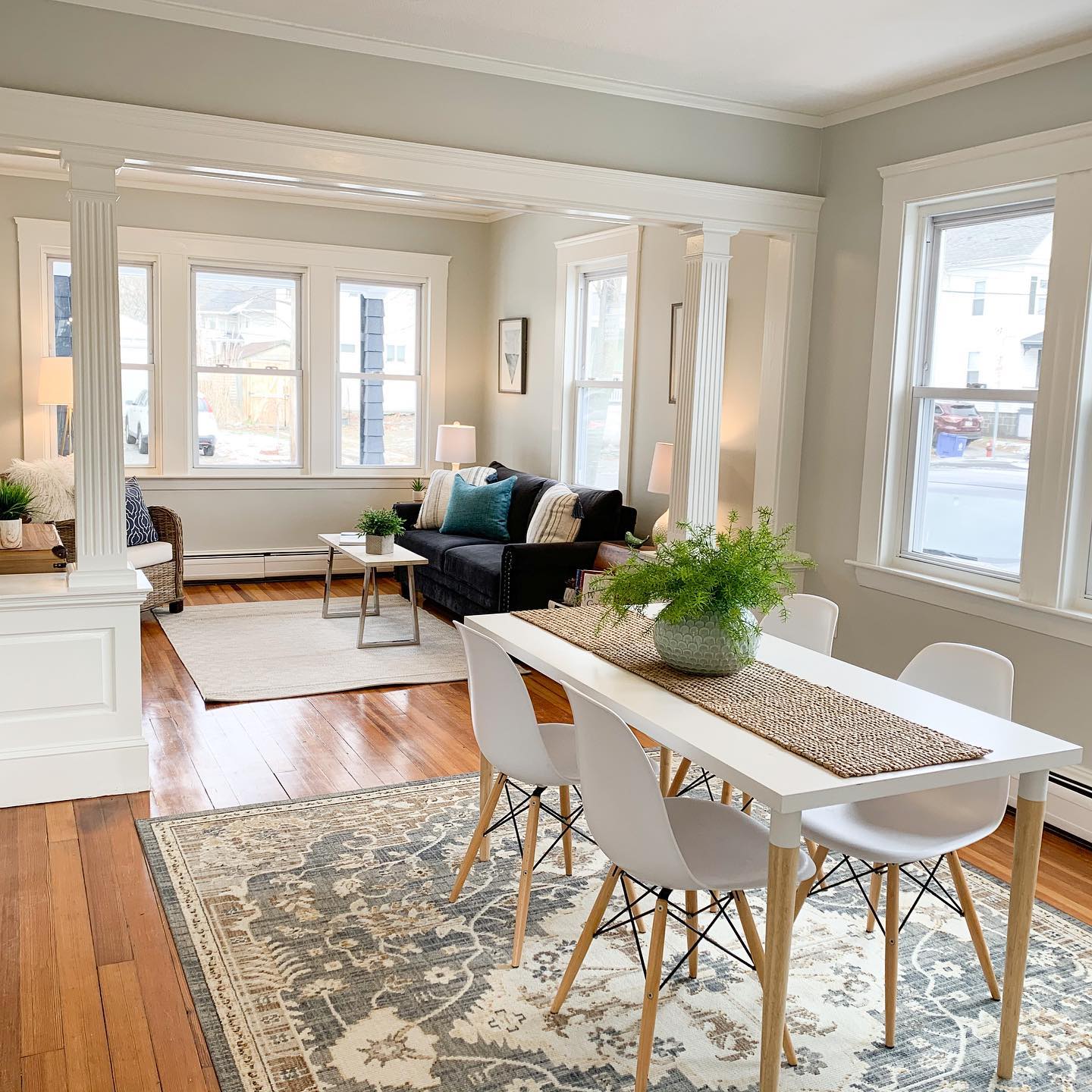 19. a Mosaic Of Warmth: Terracotta Tiles and Sunlit Rattan In a Compact Combo