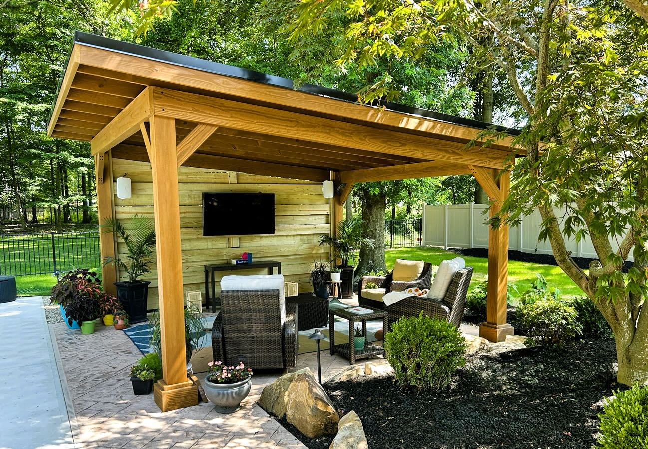 3. a Canopy Of Crimson Vines and Rustic Charm