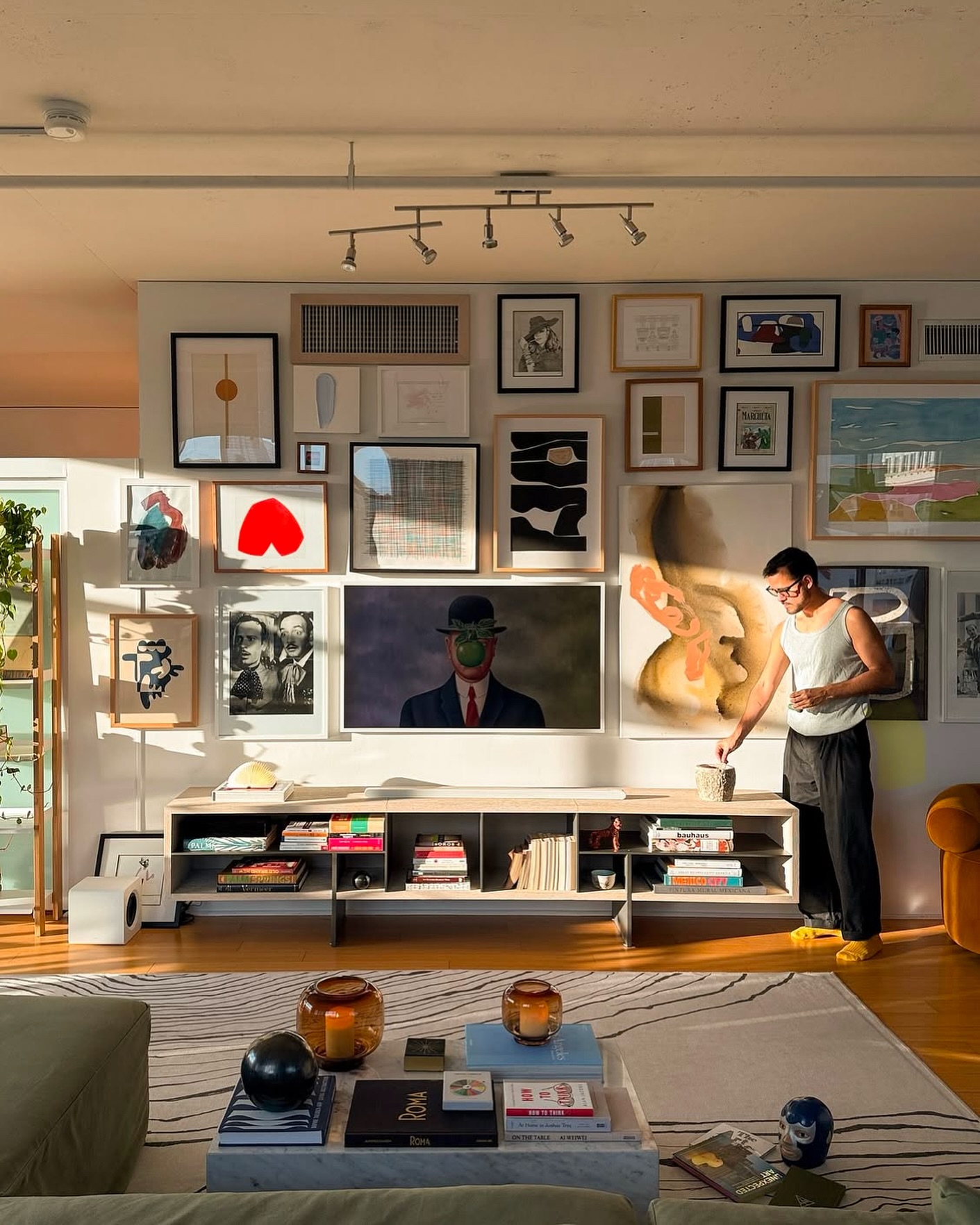 20. the Interlocking Geometric Frames and Vintage Map Fusion