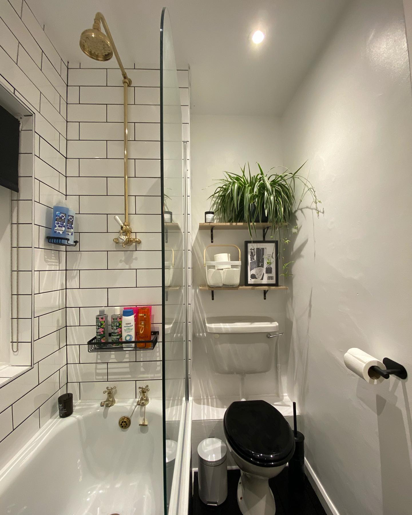 7. the Mosaic Splash Of Citrus and Seafoam In a Compact Space