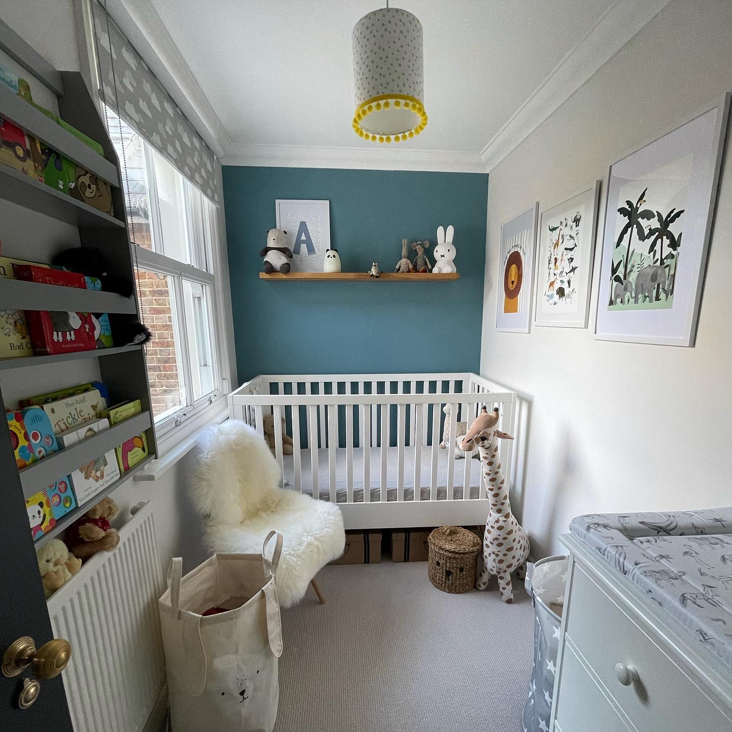 17. Miniature Woodland Retreat with Mushroom Nightstand and Mossy Green Accents