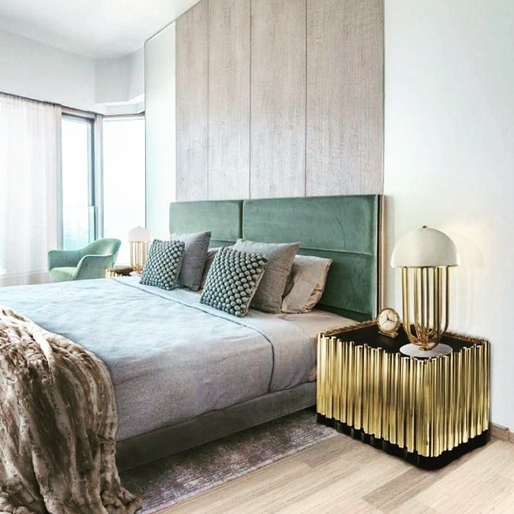 23. Moonlit Serenity: a Bedroom with a Cosmic Twist