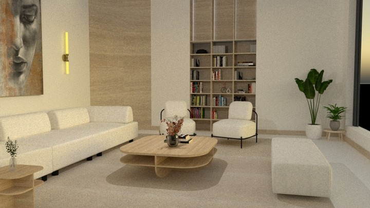 9. a Symphony Of Geometric Shelves and Vintage Books Amidst Industrial Chic