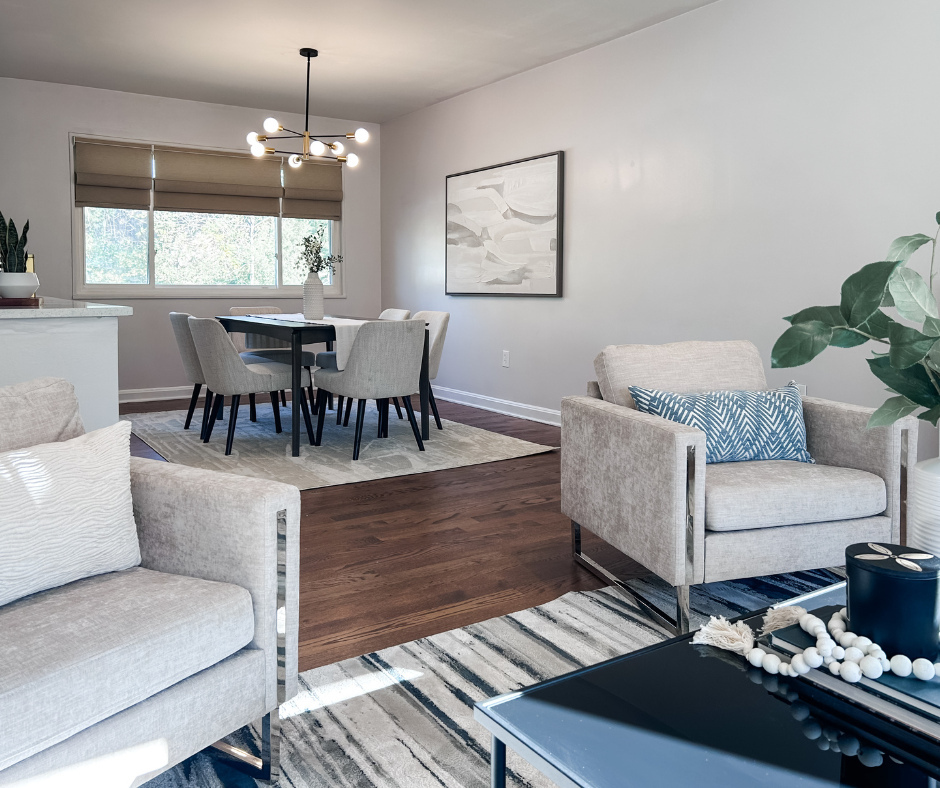 1. the Geometric Harmony Of Hexagonal Shelves and Copper Pendant Lights