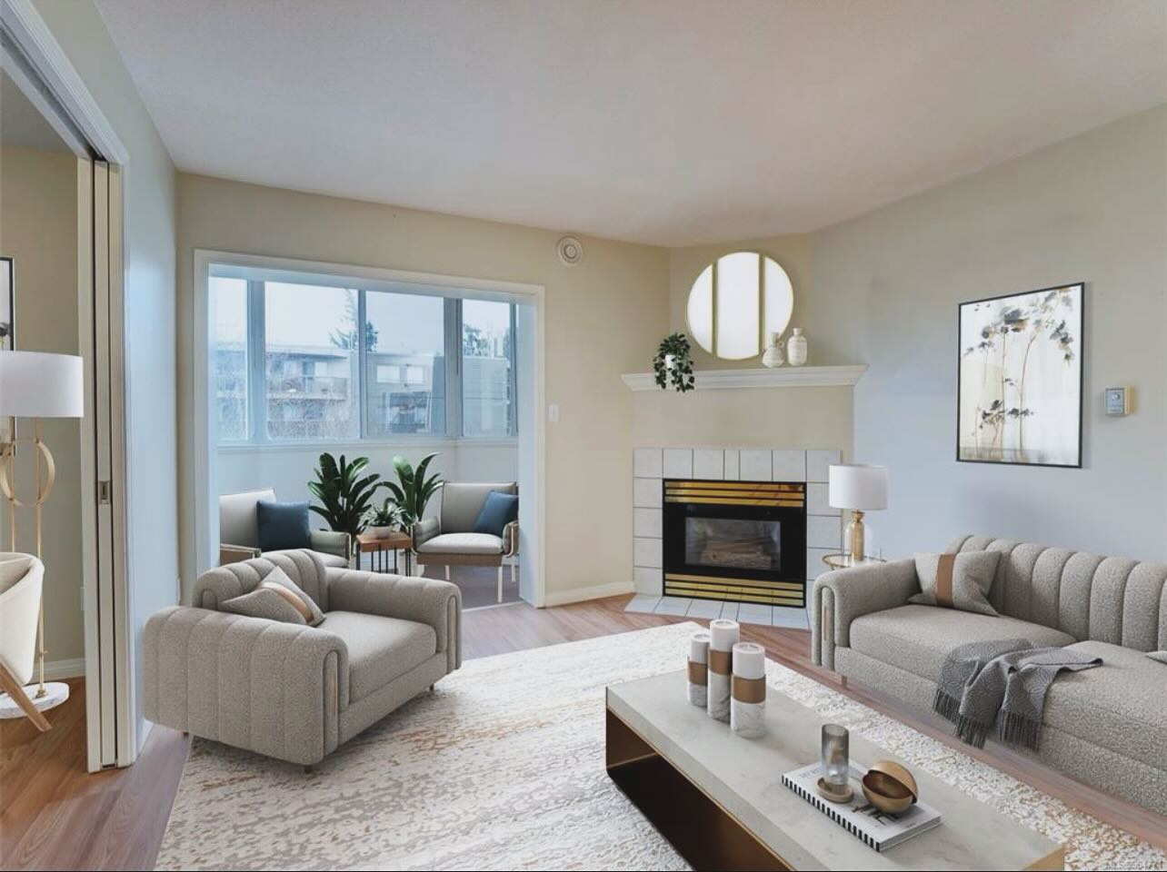 20. Sunlit Serenity: Wicker Haven with Terracotta Tiles and Overarching Vines