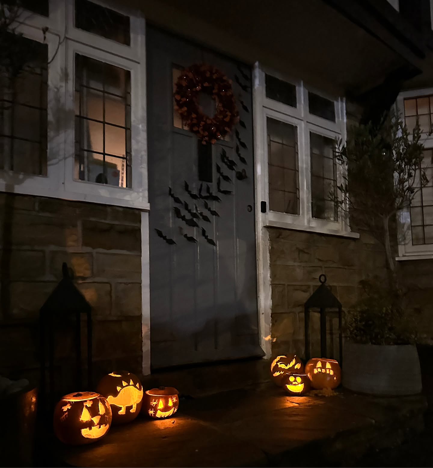 1. Spooky Silhouette Of a Witch Riding a Broomstick Against a Full Moon Backdrop
