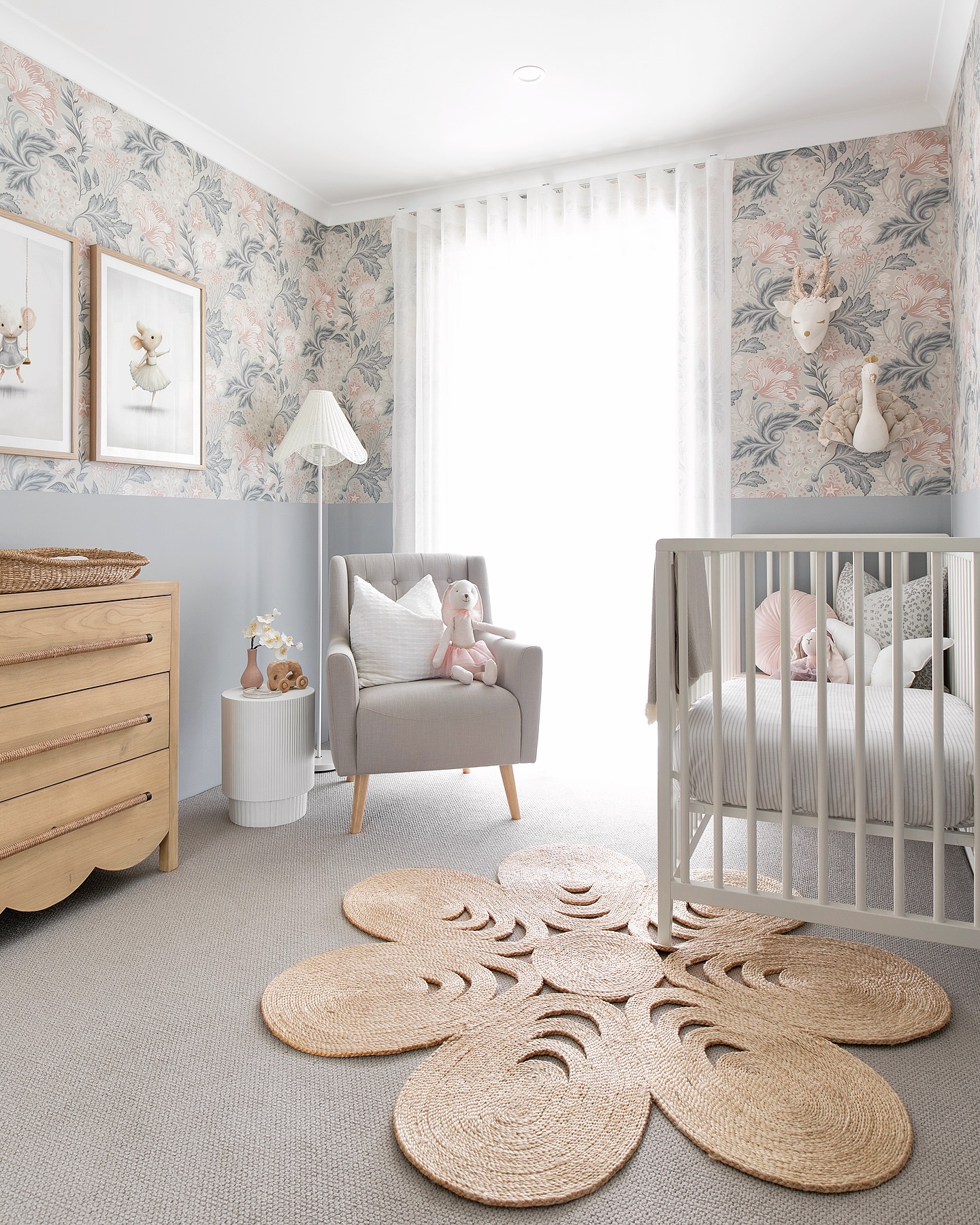 21. the Whimsical Woodland Canopy Over Soft Pastel Layers