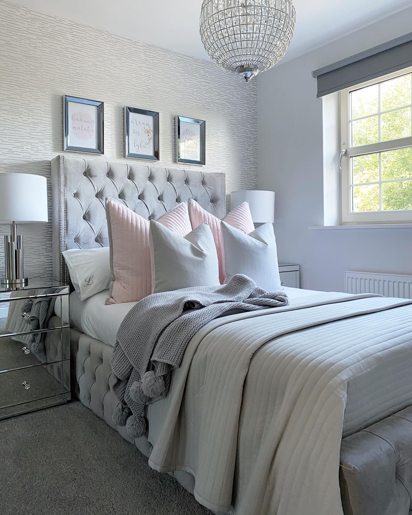 14. Whimsical Woodland Retreat with Mushroom Lamps and Fairy Lights