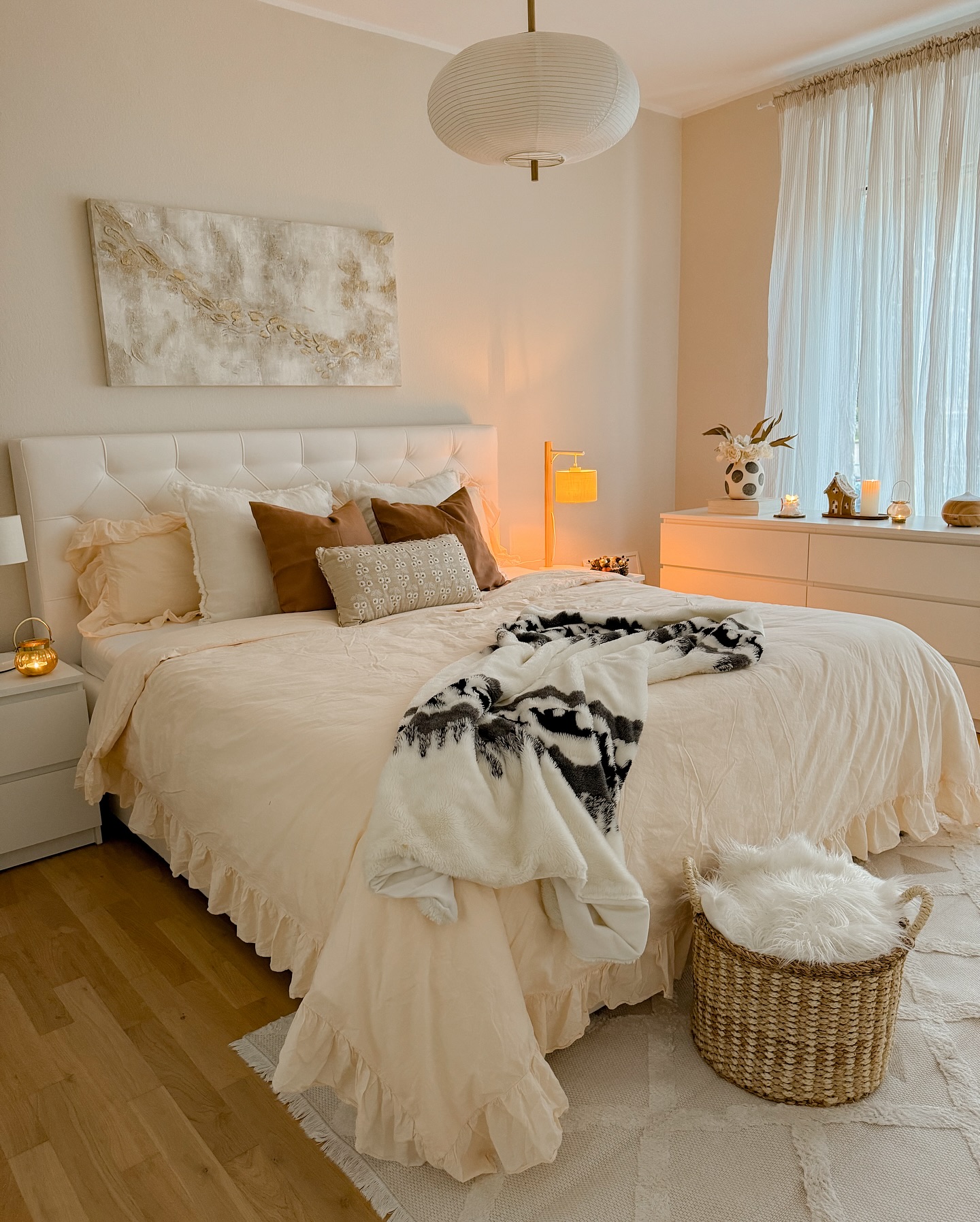 17. Moonlit Dreamcatcher Haven with Starry Canopy Bed