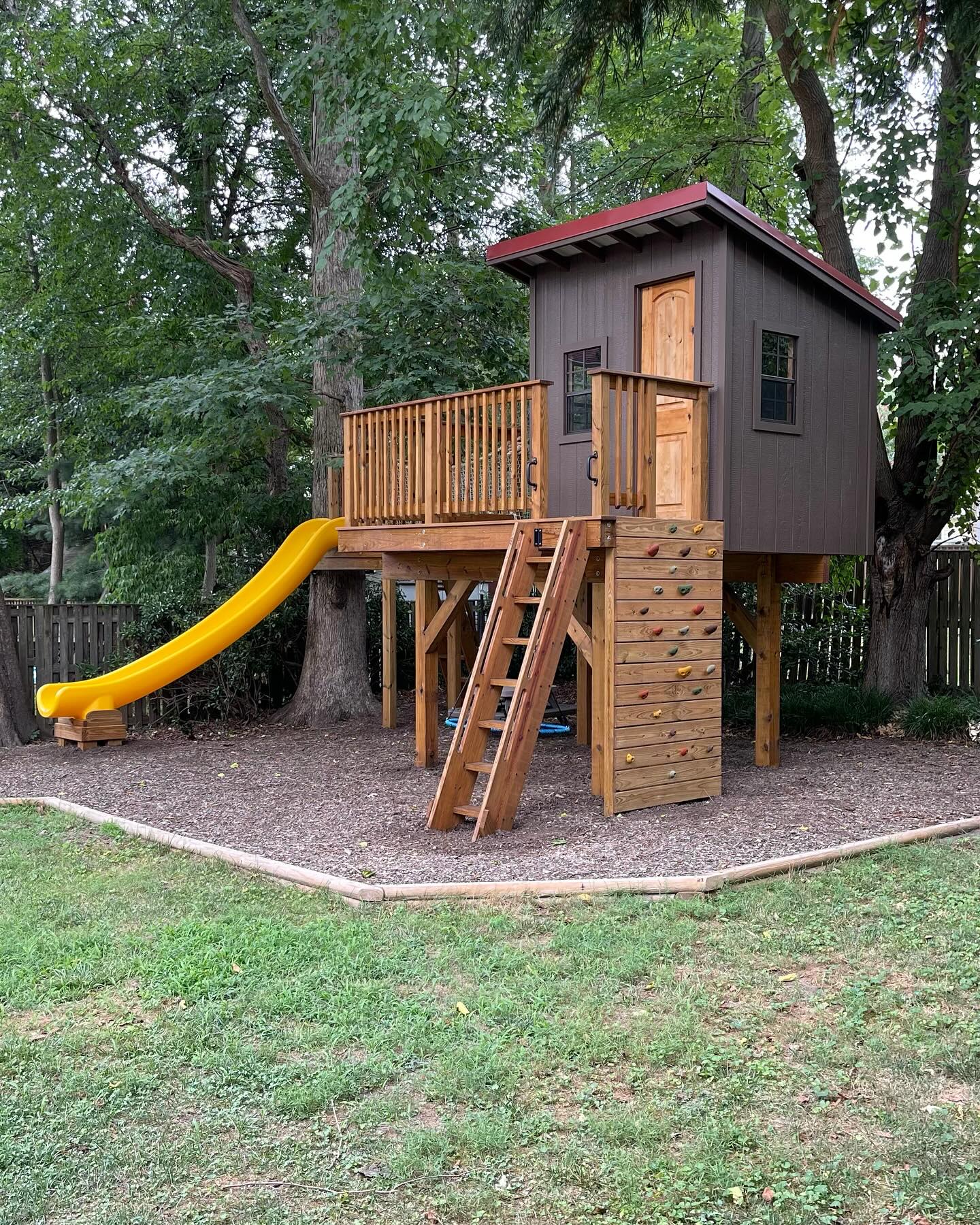 2. a Rustic Swing Set Amidst Lavender and Sunflowers