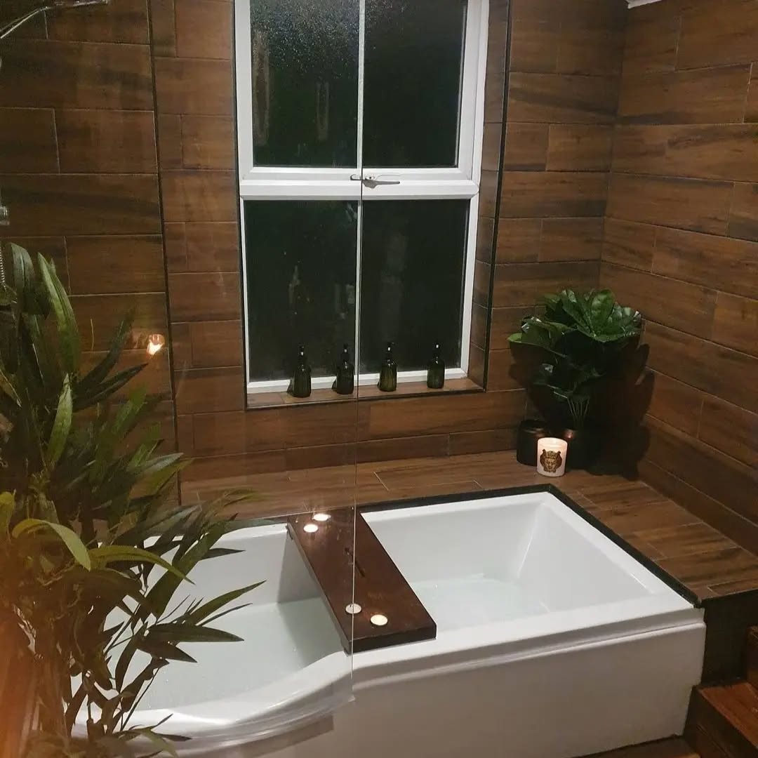 17. Witch's Cauldron Sink and Crystal Soap Dispenser In a Moonlit Forest Bathroom