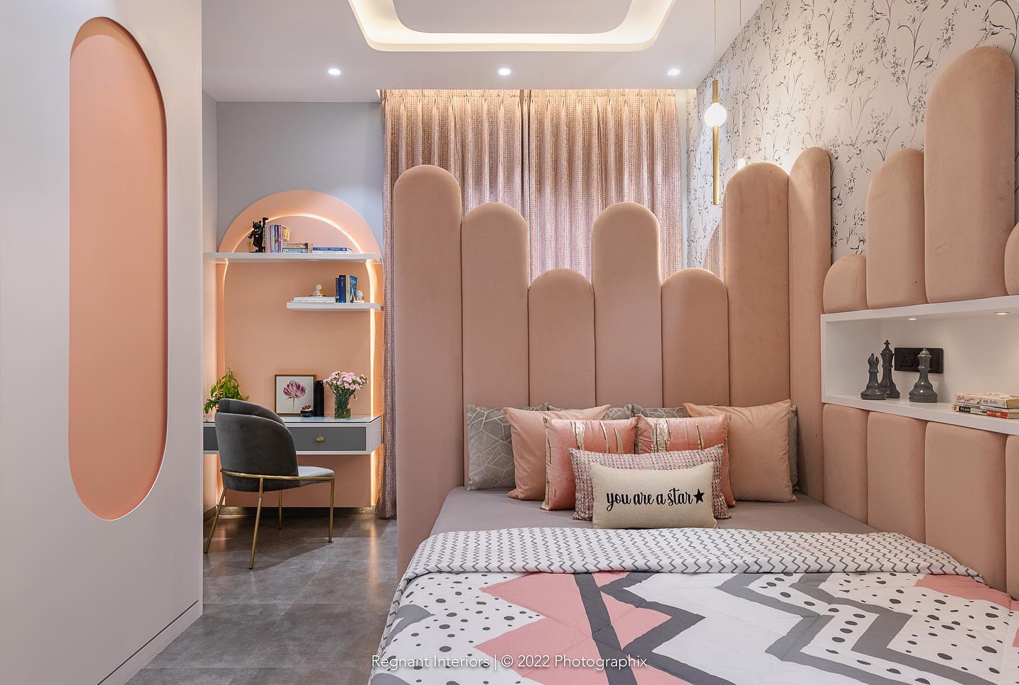 12. a Whimsical Ballet Of Butterflies Above a Cozy Canopy Bed