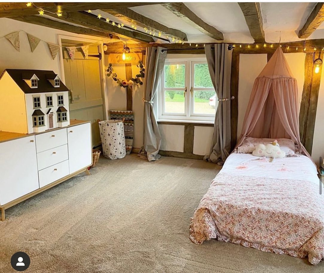 21. Soft Lavender Whispers and Glowing Orbs: a Bedside Haven