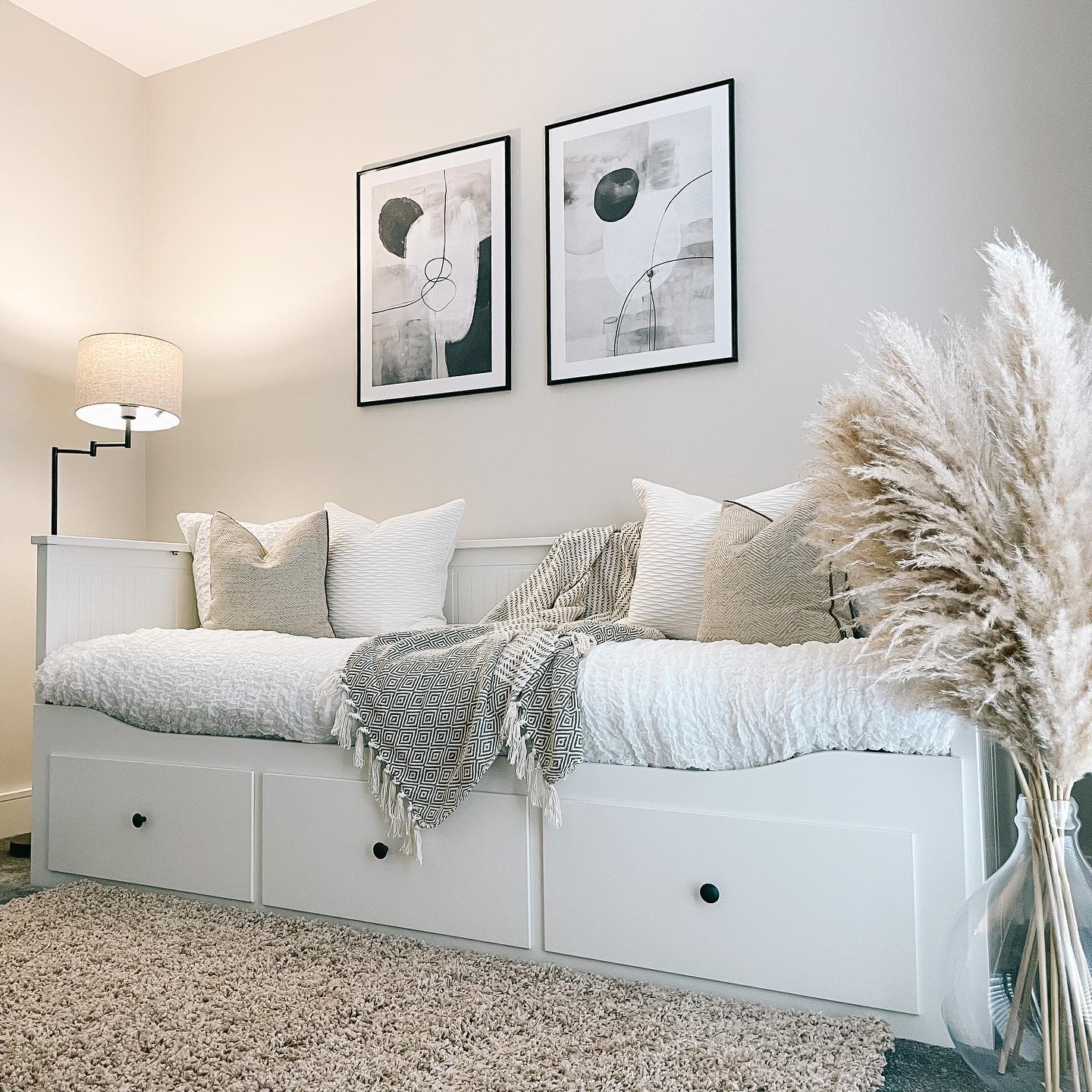 12. a Sunlit Haven with Woven Rattan and Verdant Foliage