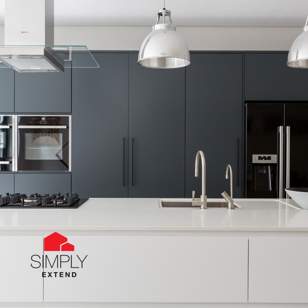 26. Midnight Mosaic Tiles and Matte Black Cabinets: a Monochrome Marvel