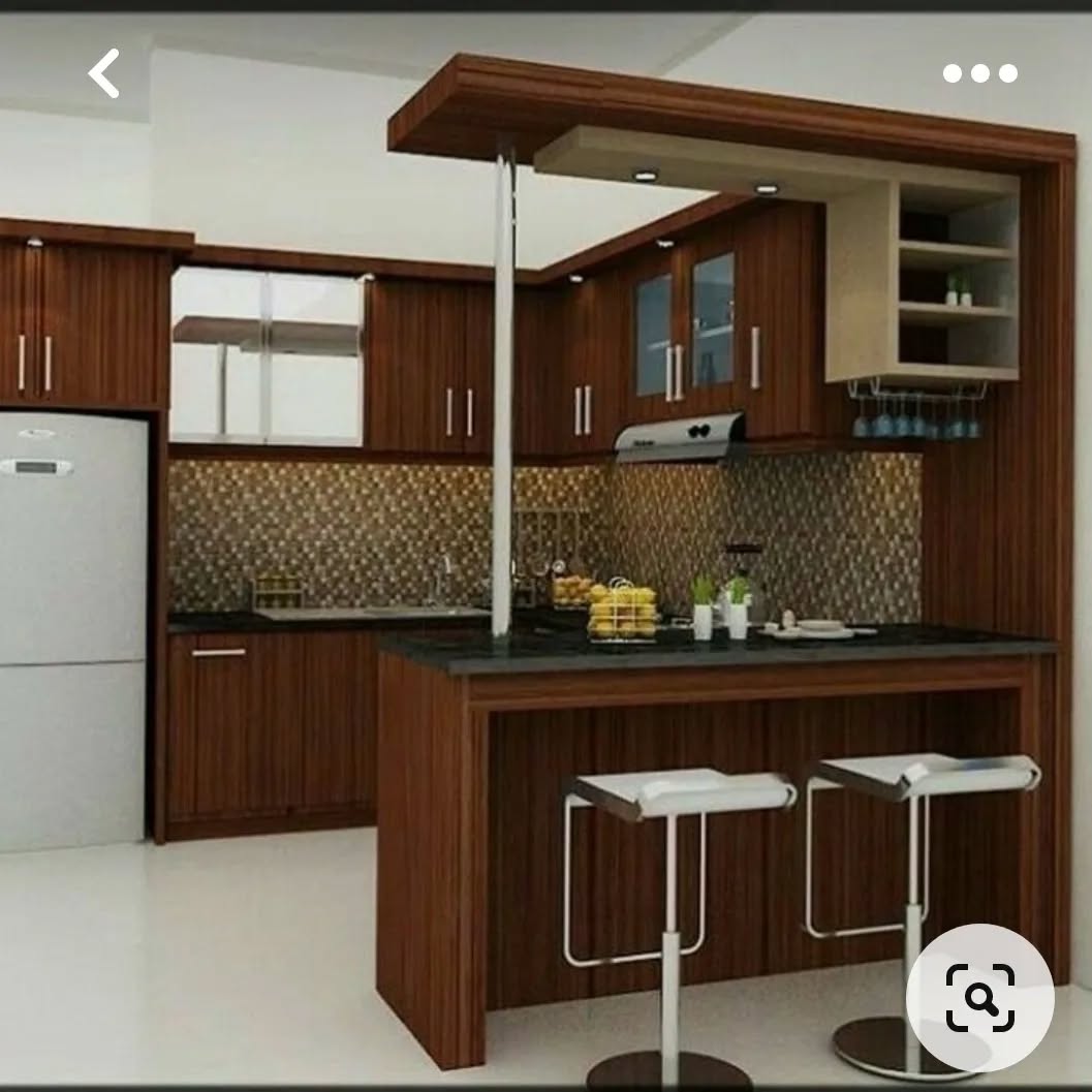 5. a Tapestry Of Light and Wood: the Latticed Kitchen Partition