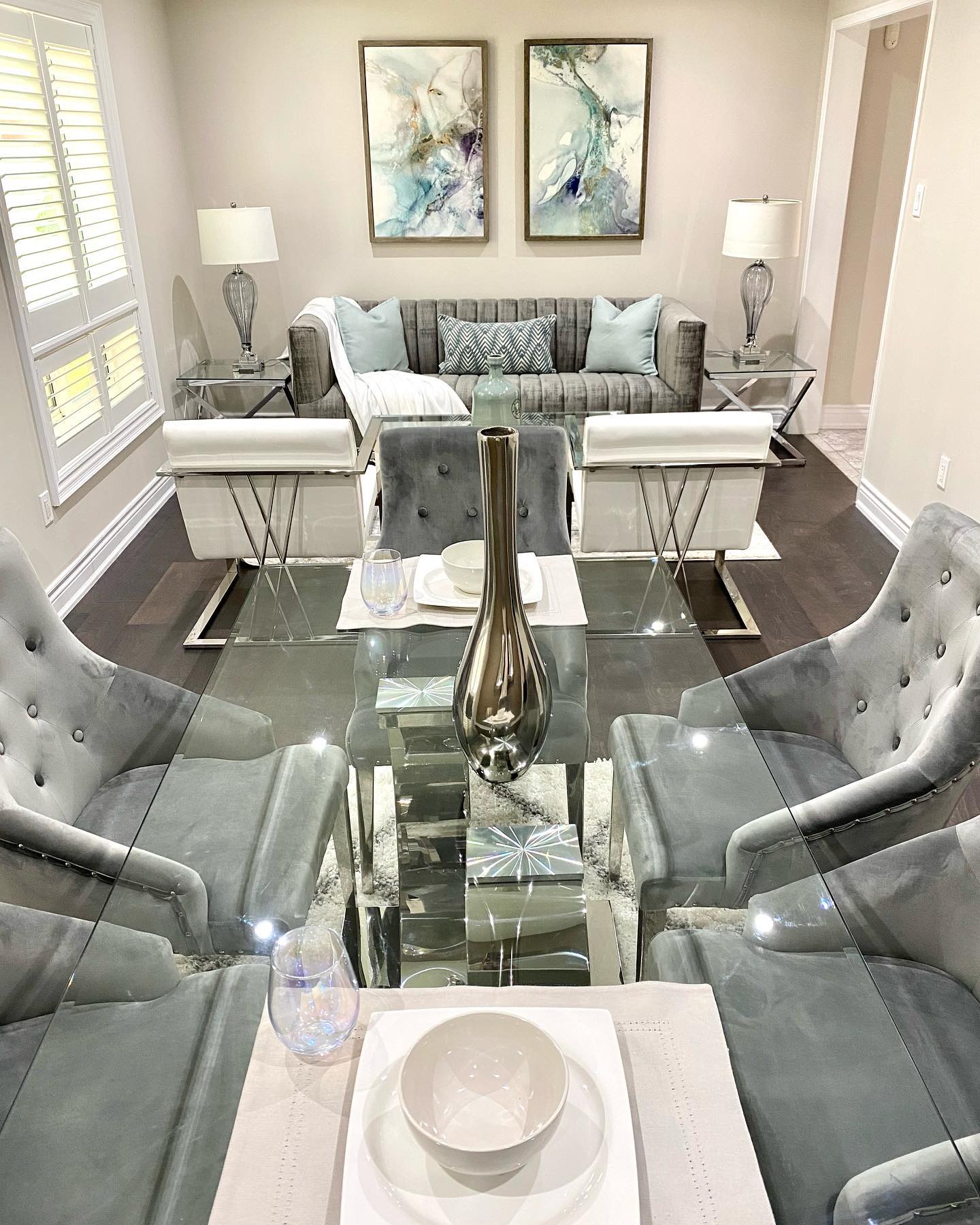 33. a Sunlit Nook with a Saffron Sofa and Geometric Rug