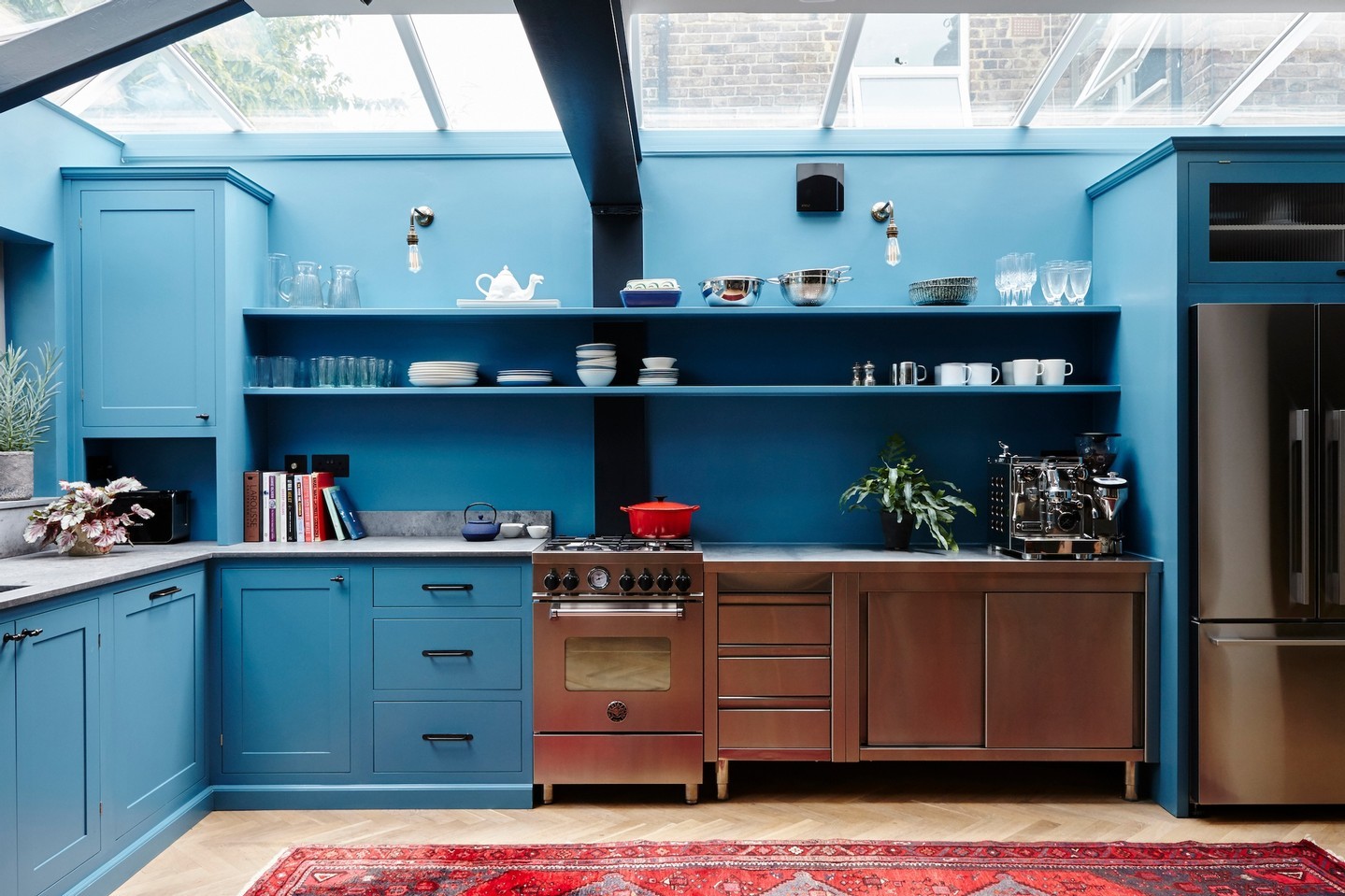 8. Cobalt Waves and Copper Currents: a Kitchen Where Blues and Metals Converge