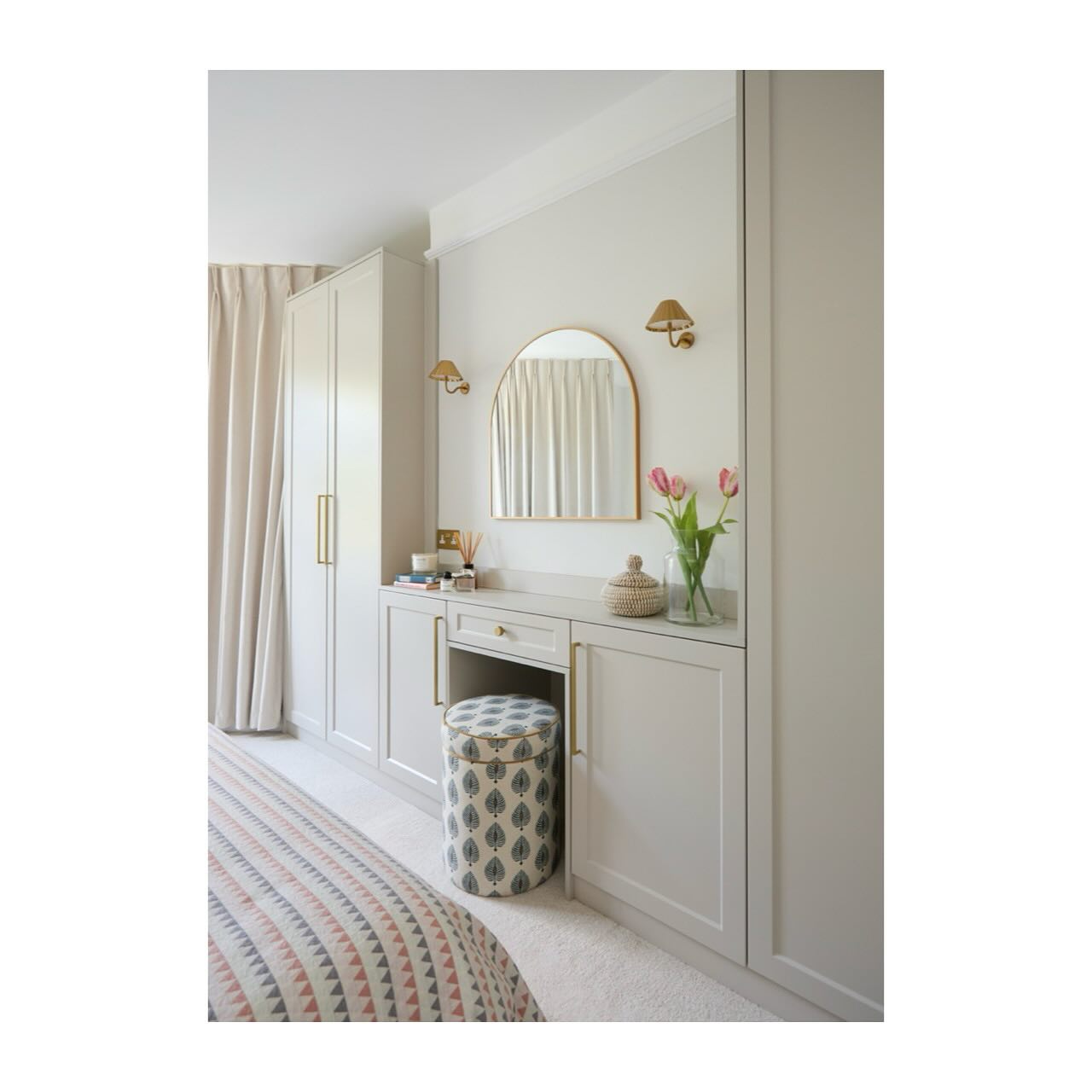 24. a Symphony Of Symmetry with Geometric Panels and Subtle Lighting